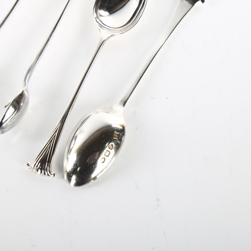 1486 - A cased set of 12 Victorian silver teaspoons, by William Hutton & Sons, hallmarks London 1892, lengt... 