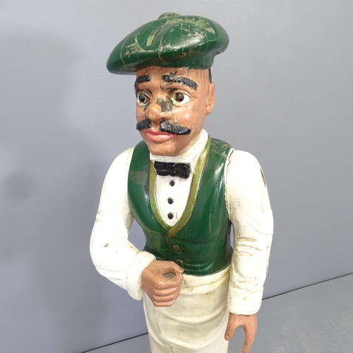 2543 - A vintage shop advertising figure. Height 106cm.