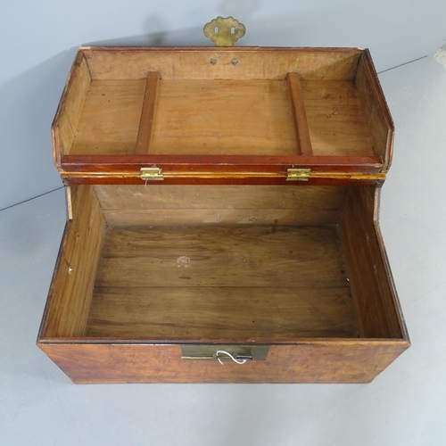 2558 - A Chinese camphorwood chest. 91x47x59cm