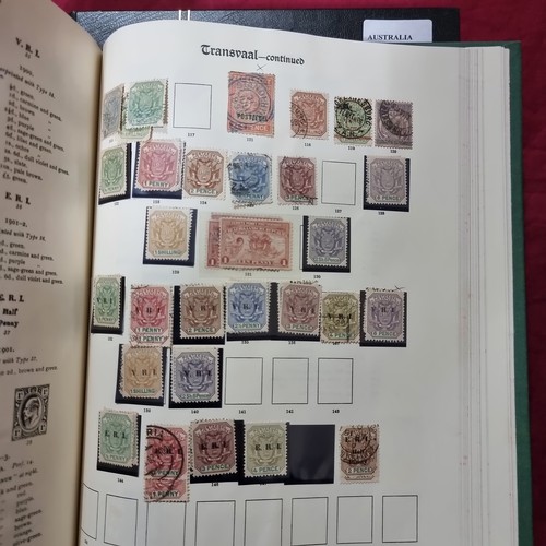 128 - POSTAGE STAMPS - 4 stock books, including Australia, New Zealand, and British Empire 1840 - 1936 (4)