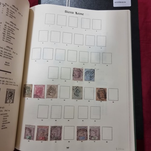 128 - POSTAGE STAMPS - 4 stock books, including Australia, New Zealand, and British Empire 1840 - 1936 (4)