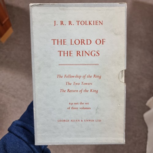 79 - J R R Tolkien, The Lord Of The Rings Trilogy, published by George Allen & Unwin, paper dust jackets ... 
