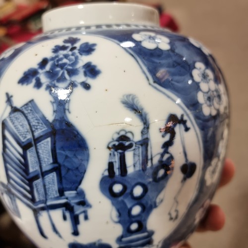 191 - A group of Chinese porcelain items, largest vase height 37cm, A/F (5)