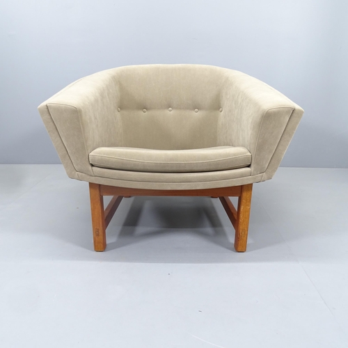 2260 - A mid-century Danish Corona lounge chair by Lennart Bender for Ulferts Mobler, recently re-upholster... 