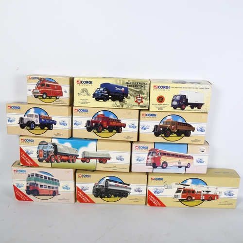 127 - CORGI - a quantity of boxed Corgi diecast vehicles, mostly Corgi Classics, including many from the B... 