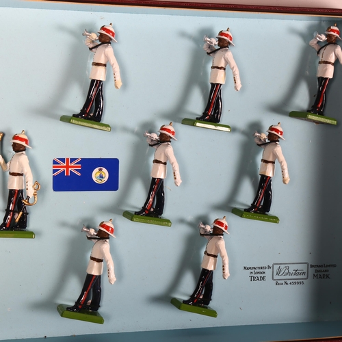 148 - BRITAINS a 1987 limited edition set toy soldier set, 5000 numbered sets issued, The Bahamas Police B... 