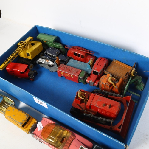 160 - DINKY TOYS and DINKY SUPERTOYS - a quantity of various vehicles, including Dinky Toys, Lady Penelope... 