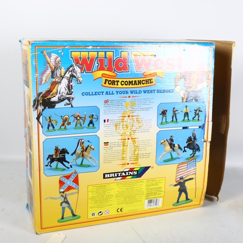 178 - BRITAINS - Wild West Fort Comanche, model ref. 17553, appears complete and in original box