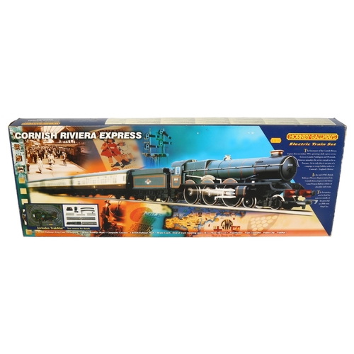 183 - HORNBY - Cornish Riviera Express, OO gauge electric train set, complete and in original box