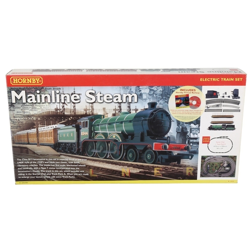 190 - HORNBY - Mainline Steam OO gauge electric train set, R1032, complete and in original box