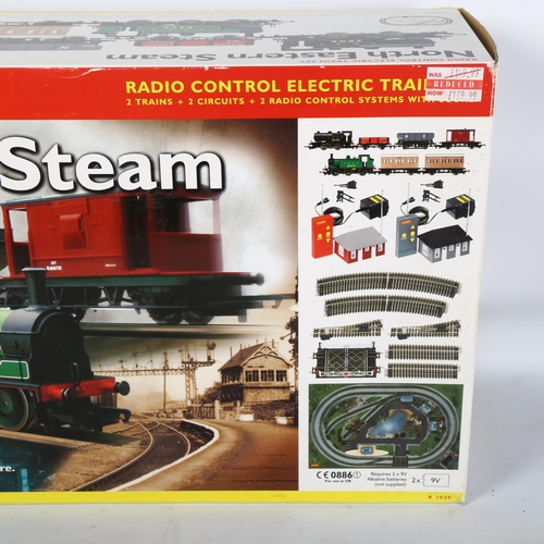 193 - HORNBY - North Eastern Steam OO gauge radio control electric train set, R1030, complete and in origi... 