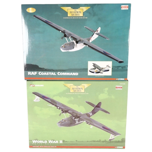 2 - CORGI - the Aviation Archive, 1:72 scale, World War II Early War, Catalina MKIIA-209SQN, Pembroke Do... 