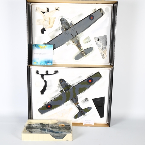 2 - CORGI - the Aviation Archive, 1:72 scale, World War II Early War, Catalina MKIIA-209SQN, Pembroke Do... 