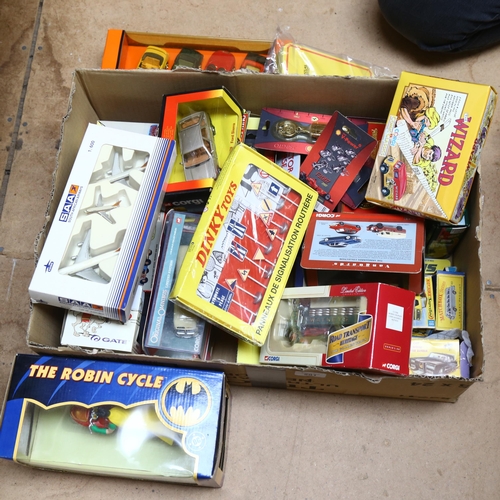 201 - A quantity of boxed diecast vehicles, to include brands such as Corgi, Vanguards, The Original Omnib... 