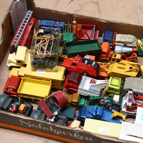 210 - A quantity of various Vintage diecast and other vehicles, including Dinky Supertoys, Corgi related v... 