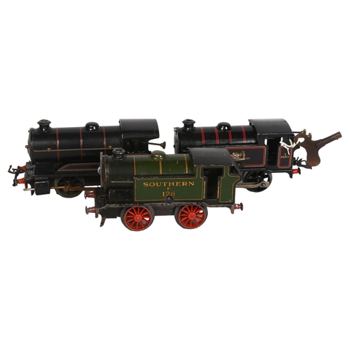 233 - HORNBY - a Hornby Trains clockwork O gauge no. 40 Tank locomotive, model 41021, in original box, a H... 