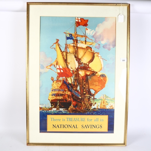 286 - An original National Savings Committee poster 