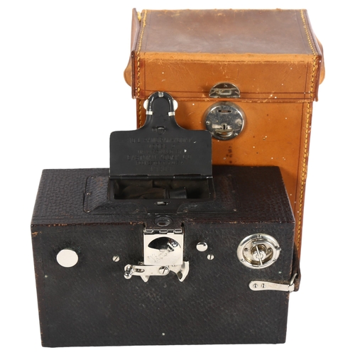 322 - EASTMAN KODAK COMPANY - a Kodak Panoram-Kodak no. 1 model D camera, with original leather case