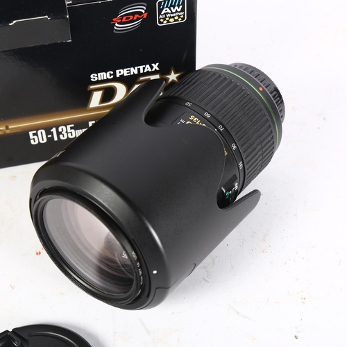 329 - A Pentax 50-135mm F2.8ED (works in manual focus but not in auto focus), boxed