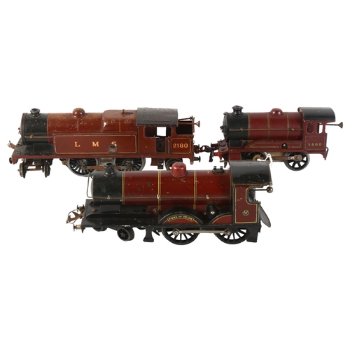 33 - HORNBY - a clockwork LMS O gauge 4-4-2T no. 2 Special Tank locomotive, a Hornby clockwork O gauge 56... 