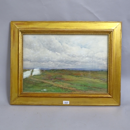 2820 - J T Fauracre, watercolour, landscape, signed and dated '06, 14