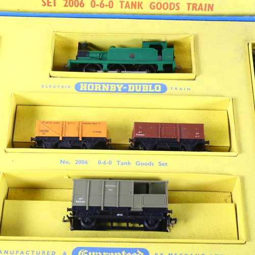 49 - HORNBY - a Hornby Dublo 2-rail electric train set, set 2006, 0-6-0 Tank Goods train, in original box