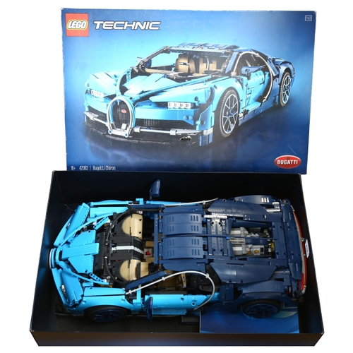 61 - A boxed LEGO Technic Bugatti, model ref. 42083, original box and instruction manual included