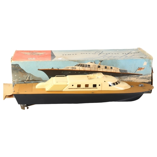 65 - VOSPER - a Vosper triple-screw express turbine yacht, 1:64 scale model, with original box