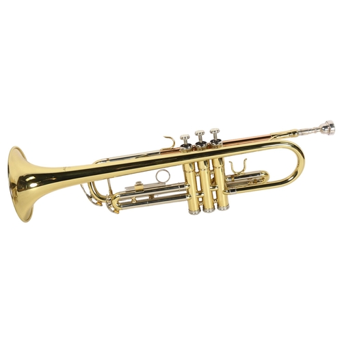 501 - ODYSSEY - an Odyssey trumpet, in hardshell casing with associated accessories