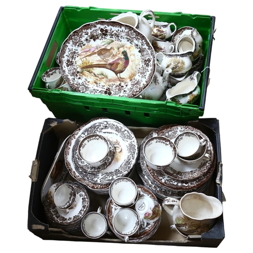 674 - A large quantity of Royal Worcester Palissy Game Series dinner and teaware