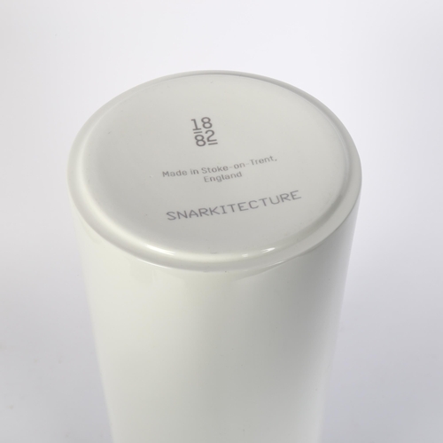 746 - Dan Asram - Snarkitecture for 1882 Ltd, a Positive cylinder vase, makers marks to base, height 30.5c... 