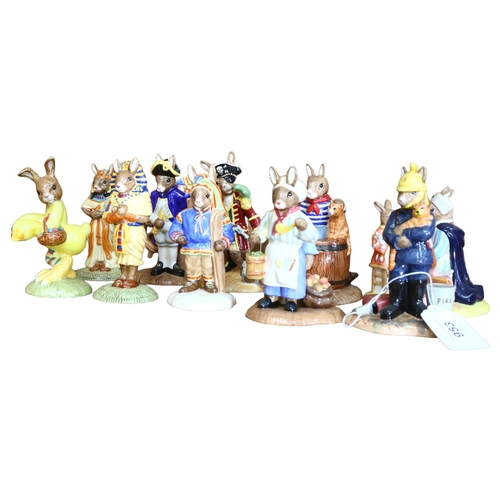 953 - 10 Royal Doulton Bunnykins figures