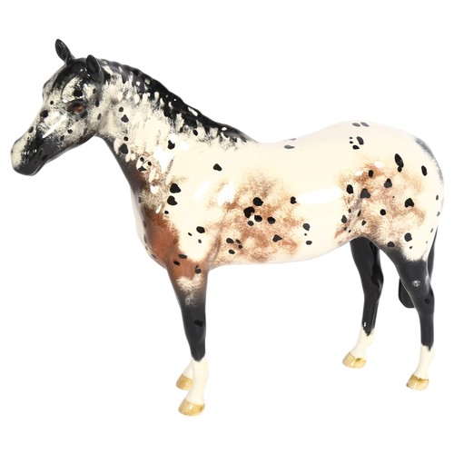 866 - A Royal Doulton Apaloosa stallion