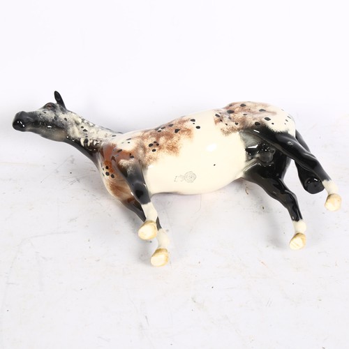 866 - A Royal Doulton Apaloosa stallion