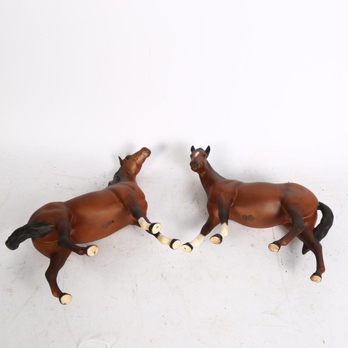 868 - 2 Royal Doulton mares