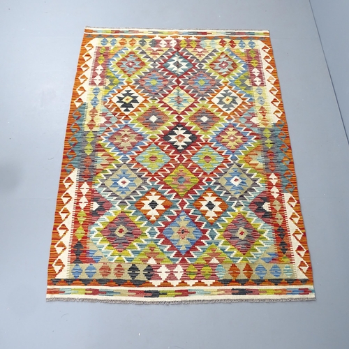 2279 - A Chobi Kilim rug. 184x124cm.