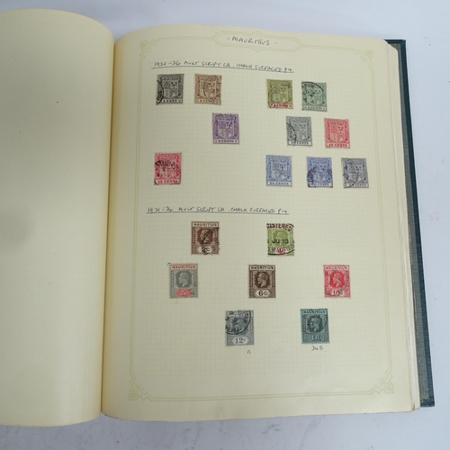 357 - 6 albums of world stamps, including Bahamas Barbados, Gambia etc