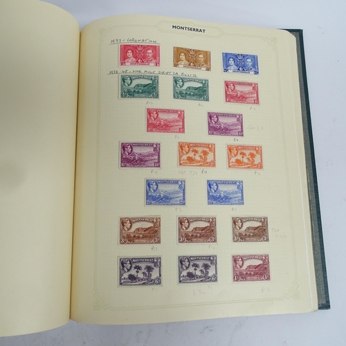 357 - 6 albums of world stamps, including Bahamas Barbados, Gambia etc