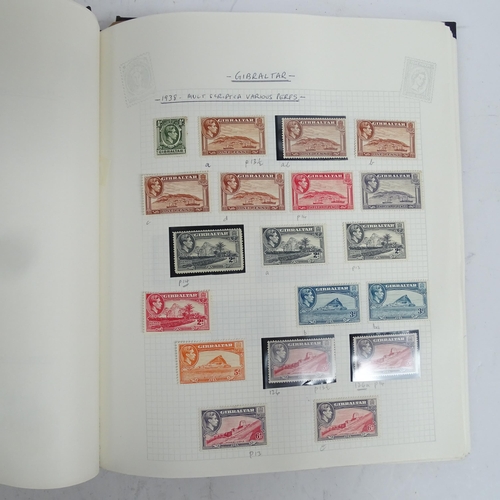 357 - 6 albums of world stamps, including Bahamas Barbados, Gambia etc