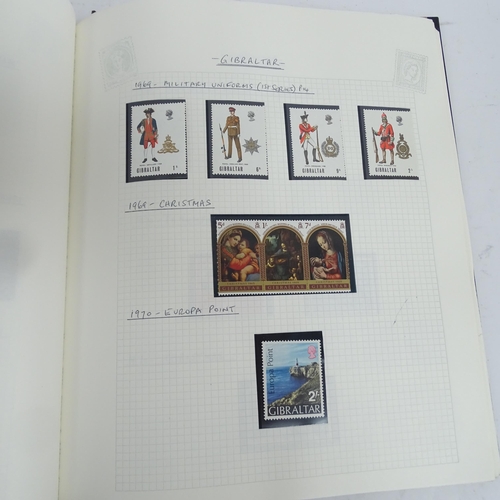 357 - 6 albums of world stamps, including Bahamas Barbados, Gambia etc