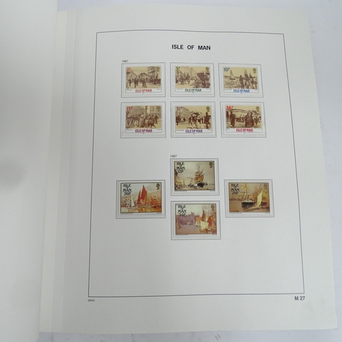 357 - 6 albums of world stamps, including Bahamas Barbados, Gambia etc