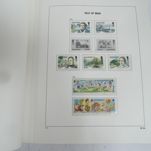 357 - 6 albums of world stamps, including Bahamas Barbados, Gambia etc