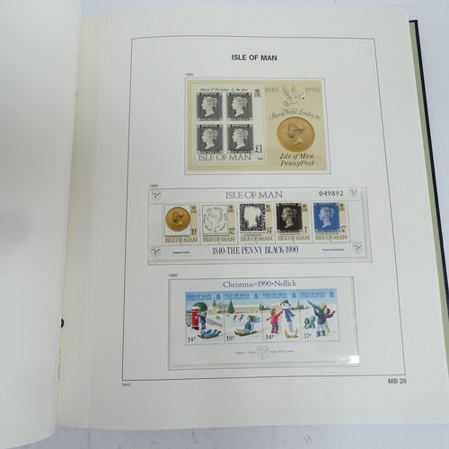 357 - 6 albums of world stamps, including Bahamas Barbados, Gambia etc