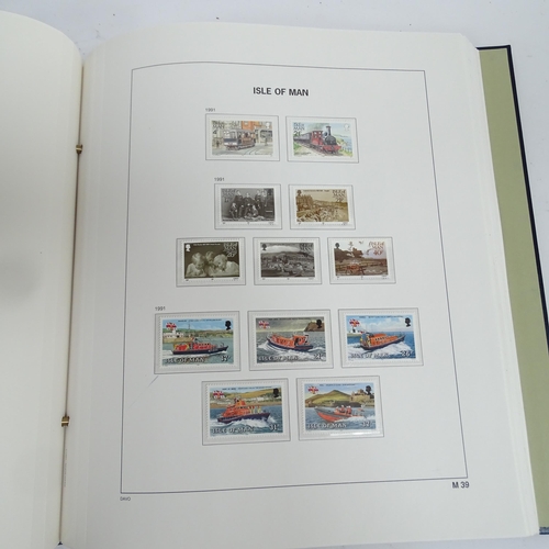 357 - 6 albums of world stamps, including Bahamas Barbados, Gambia etc