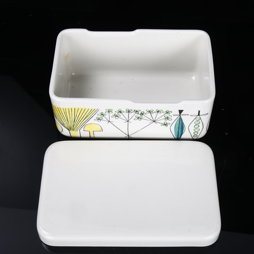 580 - Marianne Westman for Rorstrand, a 1956 design butter dish and cover, from the 