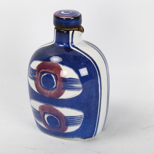 601 - Inge-Lise Koefoed for Royal Copenhagen, a Tenera range faience oil jar, makers marks to basem Nr 154... 