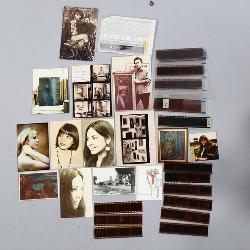 826 - Maurice Mann, archive of photographs and negatives from the artist's studio