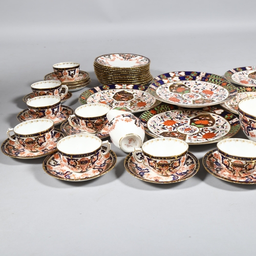 176 - Royal Crown Derby Imari pattern tea service for 12 people