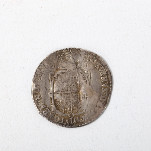 211 - A Philip and Mary ?? silver sixpence dated 1554, 3g, diameter 26.8mm