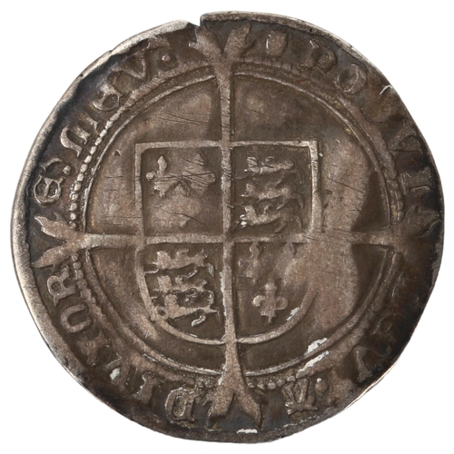 213 - An Edward VI silver sixpence Mint mark DUN, 2.9g, diameter 25.9mm